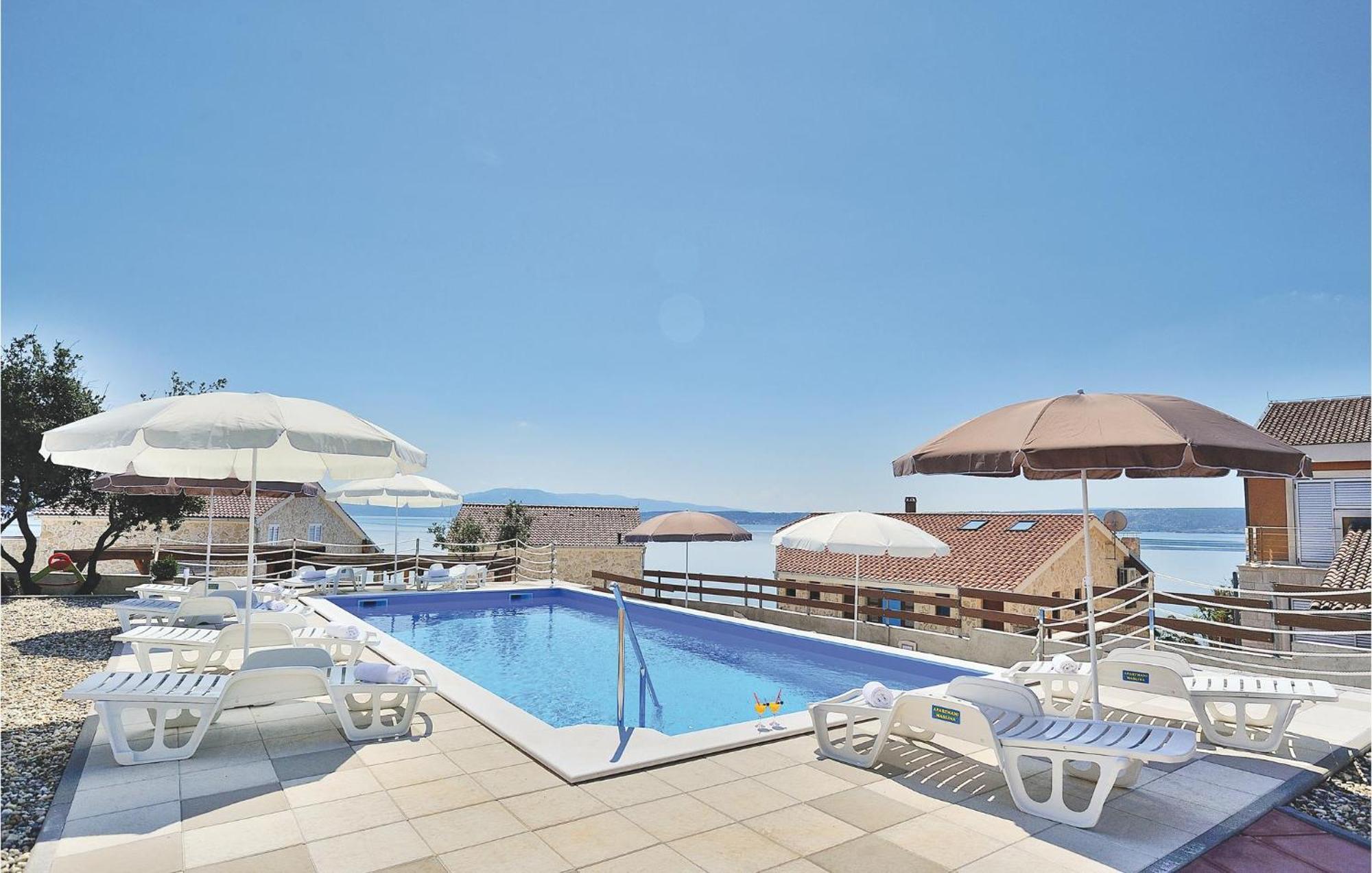 Cozy Apartment In Posedarje With House Sea View Εξωτερικό φωτογραφία