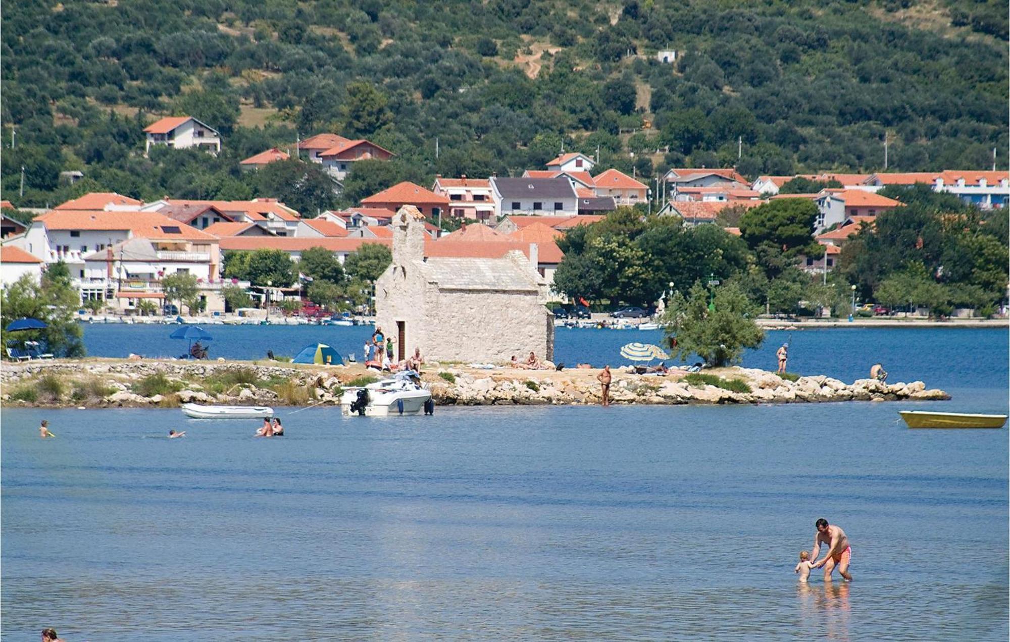 Cozy Apartment In Posedarje With House Sea View Εξωτερικό φωτογραφία